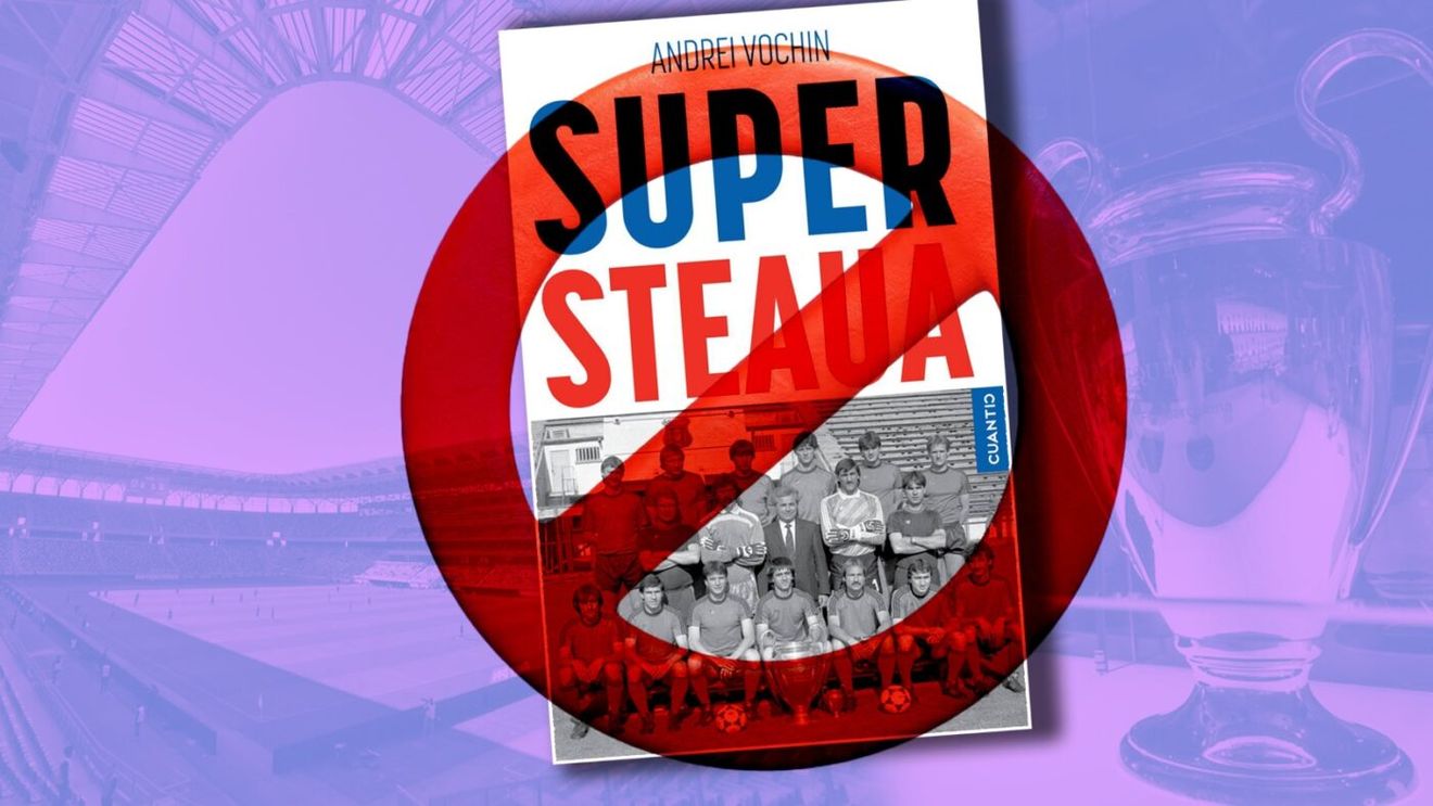 Cartea „Super Steaua”, interzisă de 7 mai în Ghencea! Cum a „fentat” conducerea clubului „militar” autorul și editura
