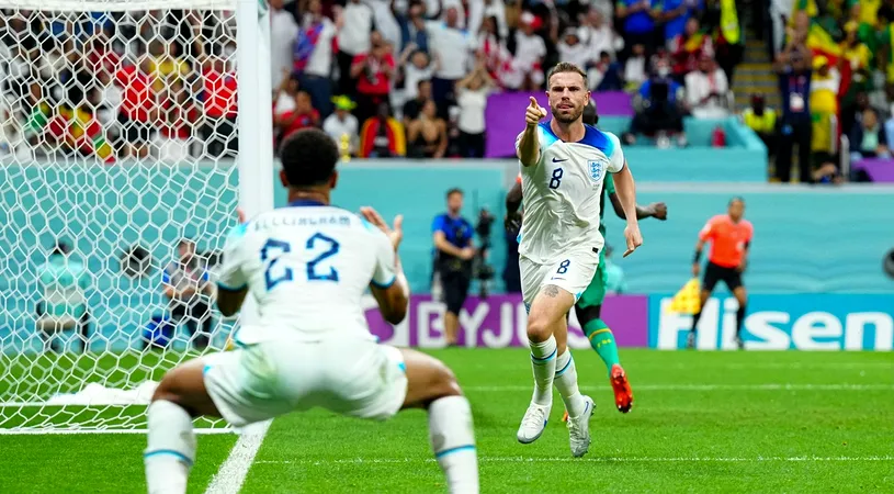 Anglia - Senegal 3-0, în optimile de finală ale Campionatului Mondial. „Three Lions” se califică fără probleme în „sferturi”