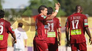 CFR, la un punct de Europa League