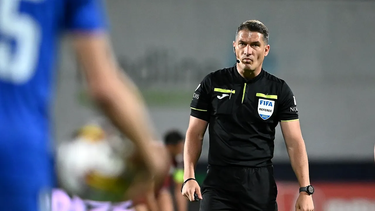 Incredibil! Istvan Kovacs, care a avut o prestație lamentabilă în CFR - FC U Craiova, e pe lista scurtă a favoriților care pot arbitra finala Ligii Campionilor! Ce s-a întâmplat cu centralul care era ales să conducă Manchester City - Inter Milano