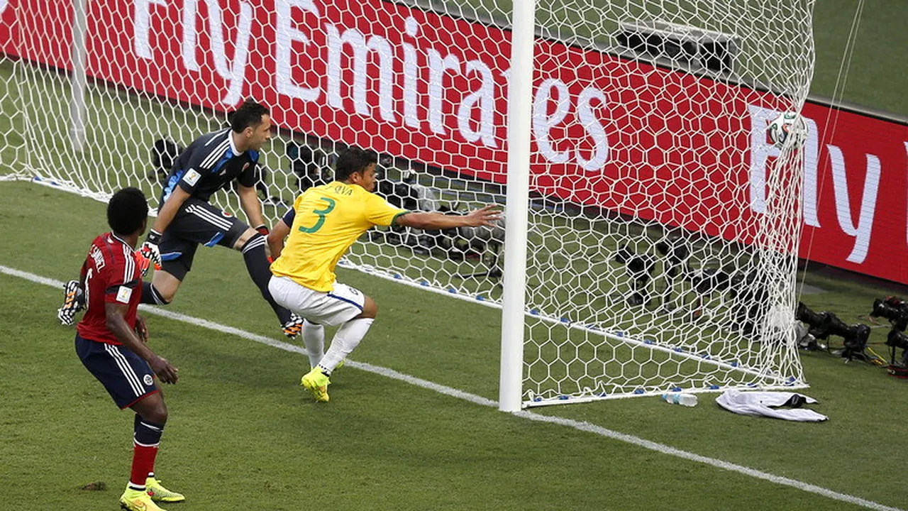 Reacția violentă a columbienilor după meciul cu Brazilia: 