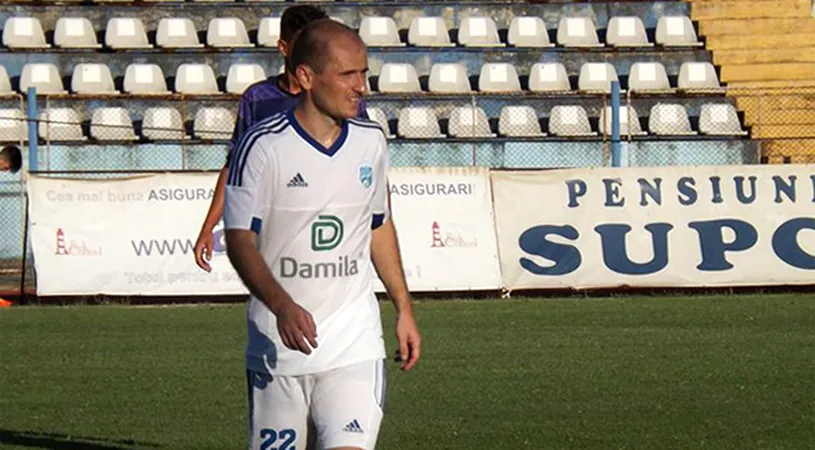 Călin Cristea, la primul gol pentru CSM.** Ce spune mijlocașul despre meciul cu Chindia