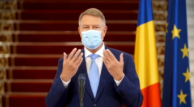 Klaus Iohannis a anunțat că starea de urgență nu va mai fi prelungită în România după 15 mai. Restricțiile de deplasare vor dispărea, iar purtarea măștii de protecție devine obligatorie