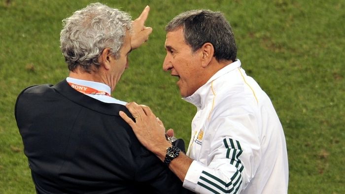 Fair-play franțuzesc!** Domenech a refuzat să-l salute pe Parreira la finalul partidei!