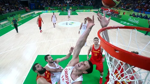 Spania, îngenuncheată de Croația în ultimul minut în turneul de baschet masculin. Rezultatele complete ale zilei a doua la handbal, baschet și volei
