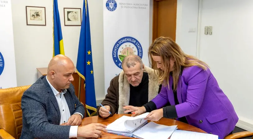 Gigi Becali, afacere uriașă cu statul! Patronul lui FCSB a semnat unul dintre cele mai mari contracte din istorie
