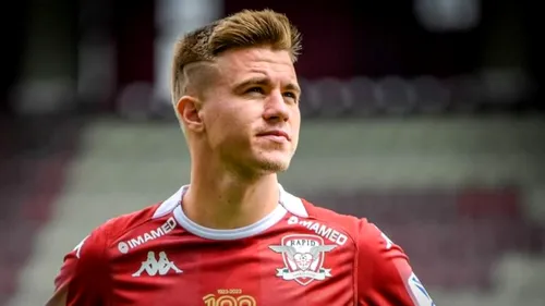 Claudiu Petrila, înger păzitor pentru fosta sa echipă în debutul meciului Rapid - CFR Cluj. Cum a greșit la golul marcat de Ciprian Deac | VIDEO