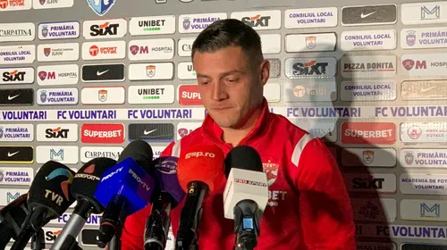 Gabi Torje, extrem de sincer după FC Voluntari – Dinamo: „Ce psiholog? Poate vine aici și înnebunește și el”. Înfrângere suferită chiar de ziua lui