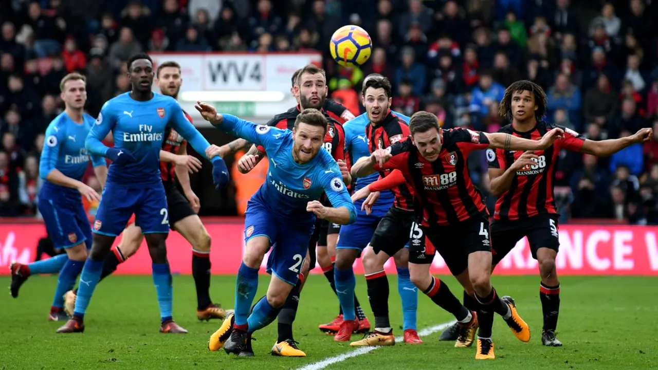 Arsenal a fost învinsă de Bournemouth după ce a condus! Gazdele au decis partida în decurs de patru minute