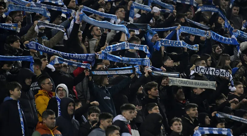 S-au pus în vânzare biletele la derby-ul Băniei, FCU Craiova – Universitatea Craiova. Cât costă şi de unde pot suporterii să le cumpere