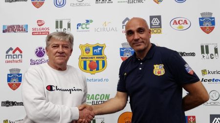 Un fost selecționer al României, pe banca baschetbalistelor din Arad!