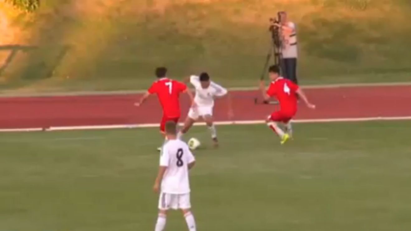 Enzo Zidane e de pe altă planetă. VIDEO - Dribling uriaș reușit de fiul lui "Zizou" la debutul pentru Real 