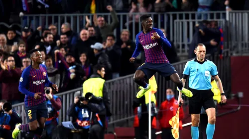 Dembele, supersonic! VIDEO | Cursă senzațională a francezului pentru golul serii în Liga Campionilor