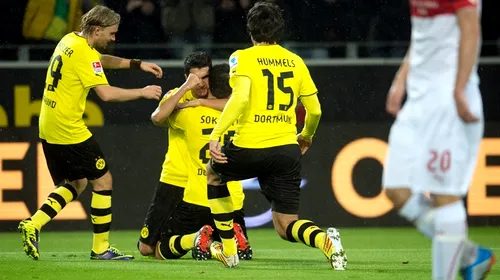 Striviți de tăvălugul galben! Dortmund – VfB Stuttgart 6-1! Alex Maxim a dat o nouă pasă de gol, Lewandowski a reușit hat-trick-ul