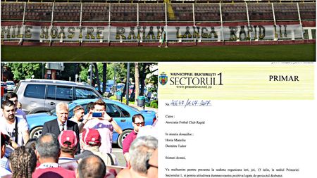 EXCLUSIV Ultimatum! Primăria somează șefii AFC Rapid și așteaptă luni predarea necondiționată: să adere la Mișcarea CFR, să renunțe la orice pretenții, să cedeze site-ul 1923.ro și contul de Facebook FC Rapid | UPDATE Reacția AFC Rapid | TEXTUL SOMAȚIEI