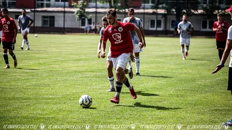 ”U” Cluj a mai renunțat la un fotbalist. L-a trimis sub formă de împrumut în Liga 3