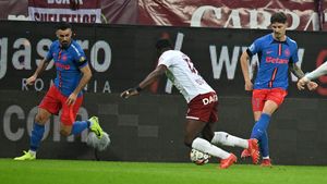 Gigi Becali a făcut prăpăd după Rapid - FCSB. A cerut penalty cu VAR și un cartonaș roșu: „E 11 metri clar”