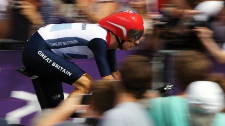 Ciclistul britanic Bradley Wiggins, campion olimpic în proba de contratimp