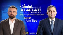 „Ai Aflat! cu Ionuț Cristache” începe marți, 29 septembrie, de la ora 15.00, pe Gândul. Invitat: Alin Tişe