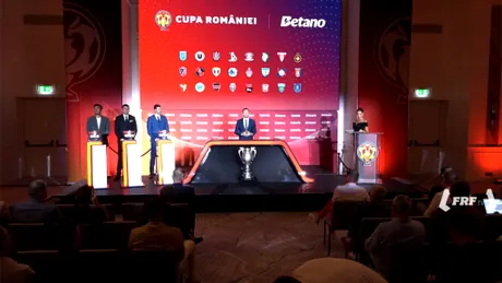 Echipele calificate în faza grupelor Cupei României 2026/27 și-au aflat adversarii și programul. Timișoara e în grupă cu UTA, dar nu au meci! CS Gloria Bistrița va fi gazdă contra FCSB, Chindia merge la Dinamo