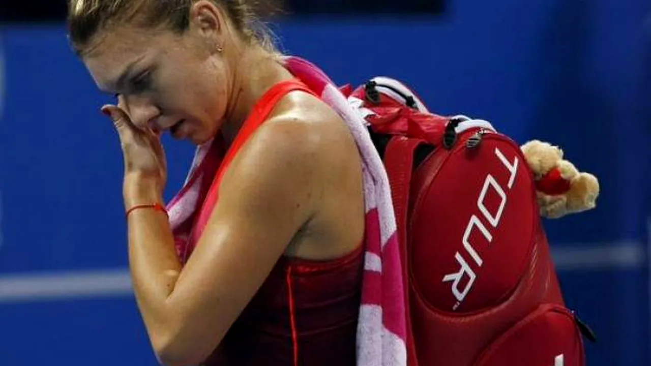 Simona Halep s-a accidentat și ar putea renunța la turneul de la Wuhan: 