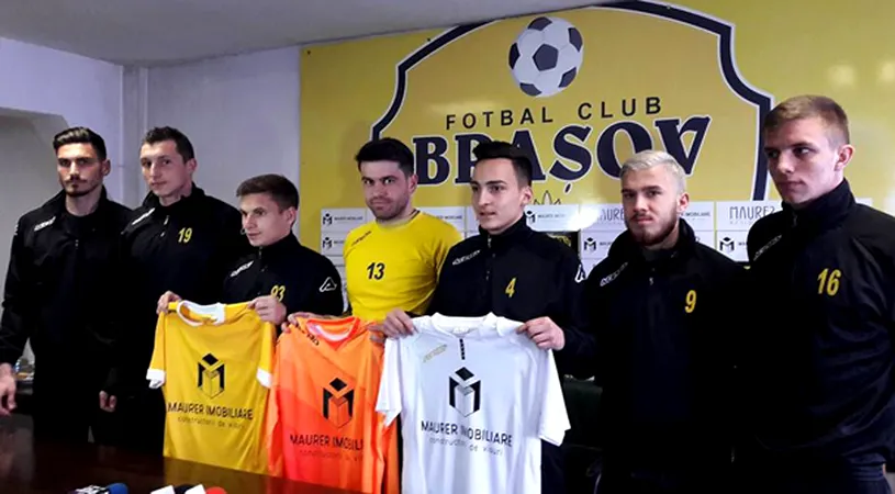 FC Brașov și-a prezentat oficial noile achiziții. 