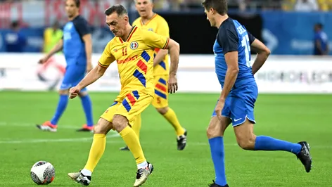 Ilie Dumitrescu, scos după 15 minute din meciul Generației de Aur! Reacția lui Mister: „N-a fost ce trebuie!”