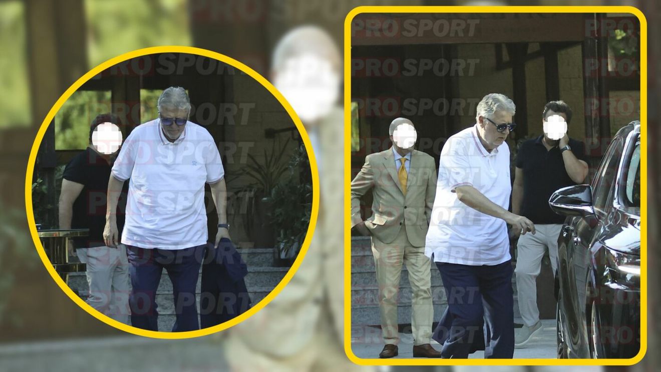 Gino Iorgulescu, apariție ca a unui șef de stat! Boss-ul de la LPF a avut o întâlnire de afaceri și a fost așteptat de șofer. FOTO EXCLUSIV