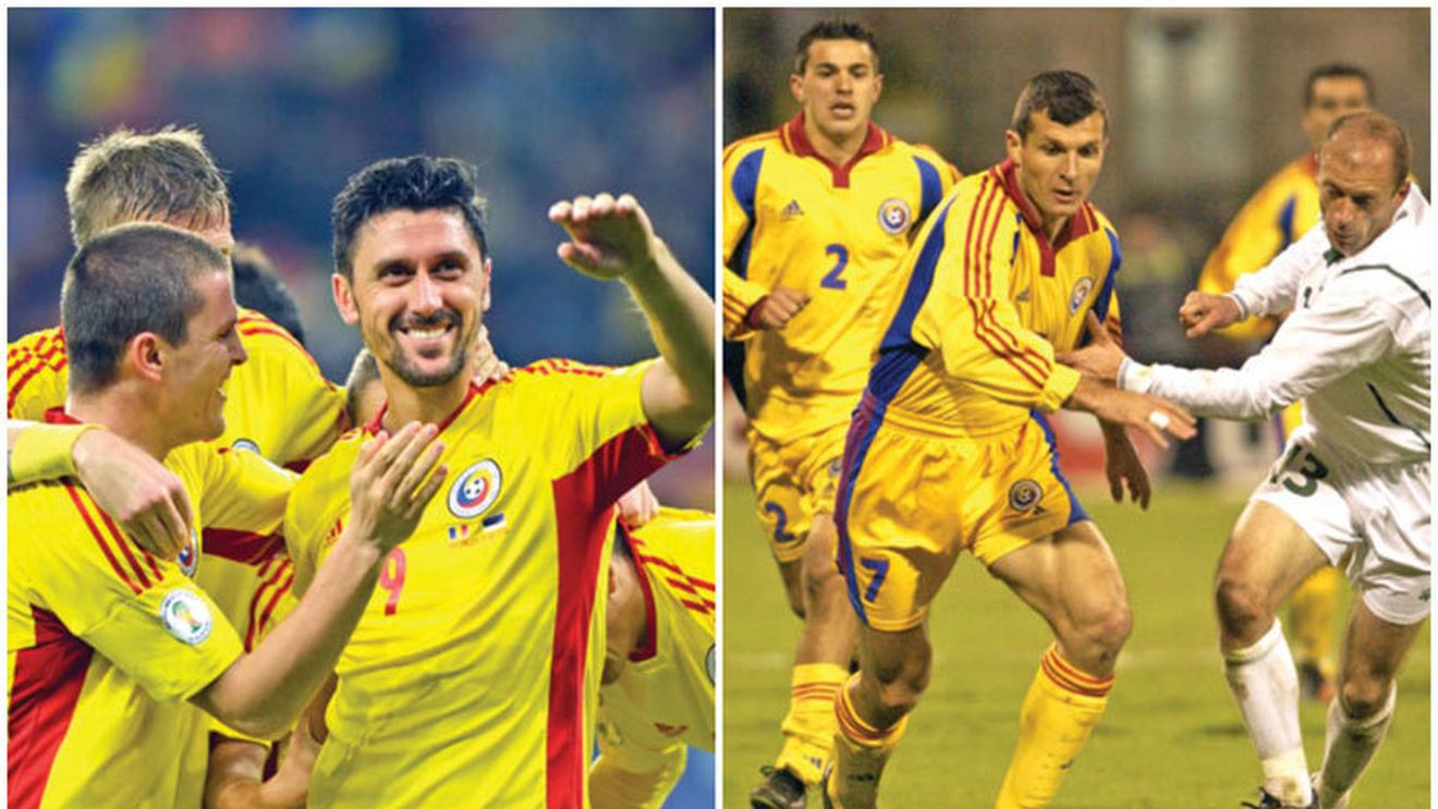 Ei erau mai buni, voi fiți norocoși! Comparație între cele două generații ale naționalei care au ajuns la un baraj pentru Mondiale
