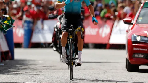 Ciclistul Miguel Angel Lopez a triumfat în etapa cu numărul 15 din Turul Spaniei