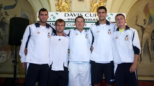 S-au tras la sorți meciurile din Cupa Davis!** România va juca împotriva Argentinei
