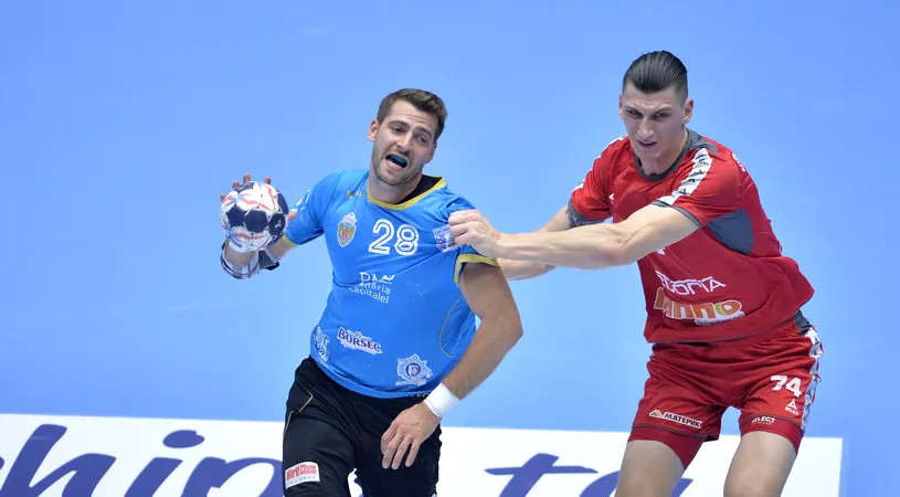 Adio, calificare? CSM București a început cu stângul și în Cupa EHF, 26-30 cu SKA Minsk prima manșă a turului 2
