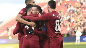 CFR Cluj - Oțelul Galați 3-2, în etapa 21 din Superliga. Dan Petrescu primește cadoul perfect de ziua sa, în ultimul meci din 2024