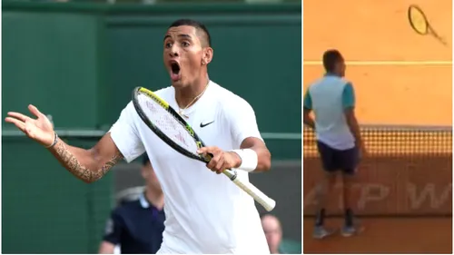 Tenismenii au uitat limitele unui concurs fair-play. Același arbitru l-a scăpat de două ori în patru luni de o descalificare pe rebelul Nick Kyrgios