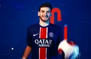 Transferul de 70.000.000 de euro e oficial. PSG l-a prezentat pe Khvicha Kvaratskhelia