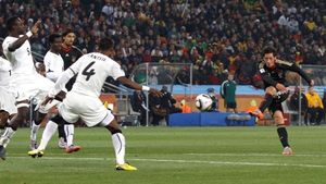 VIDEO 3D Pas în doi! Ghana - Germania 0-1!
