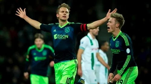 Ajax Amsterdam s-a calificat în sferturile de finală ale Cupei Olandei