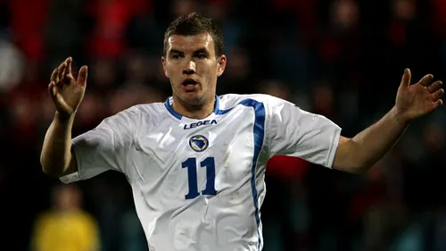 Dzeko valorează o avere!** Vezi cât cer germanii de la Wolfsburg pentru atacantul bosniac!