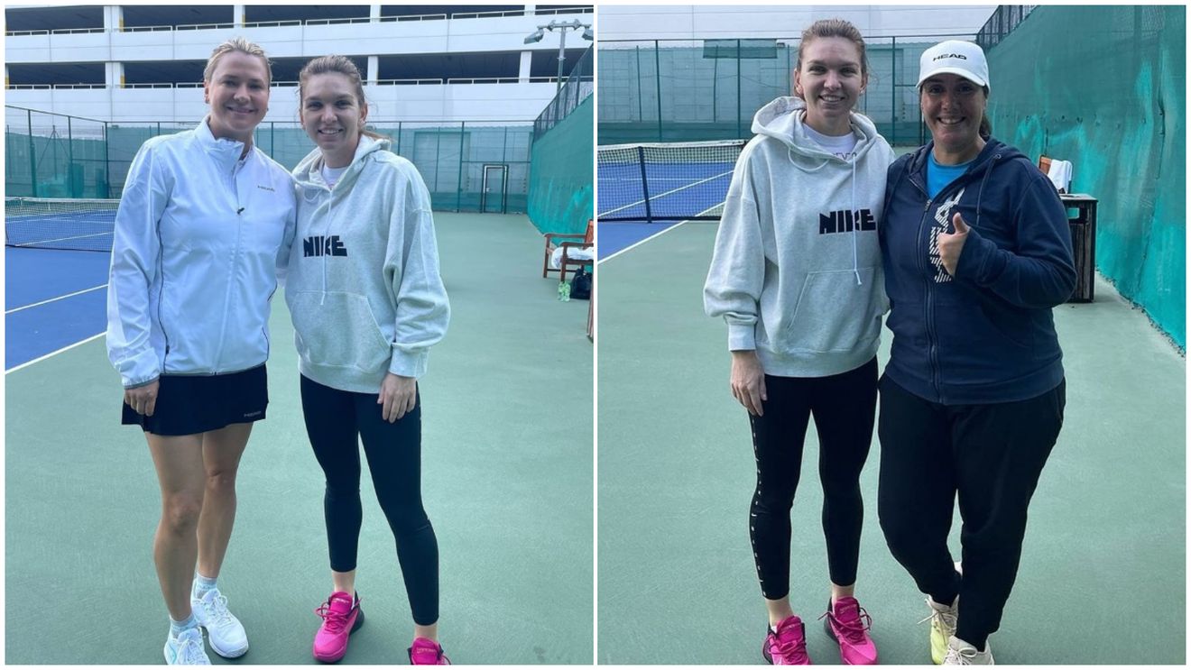 Situație ireală pentru Simona Halep, după ce a fost asistată de o antrenoare din Ucraina la primul antrenament din 2024! Ce s-a întâmplat a doua zi. FOTO