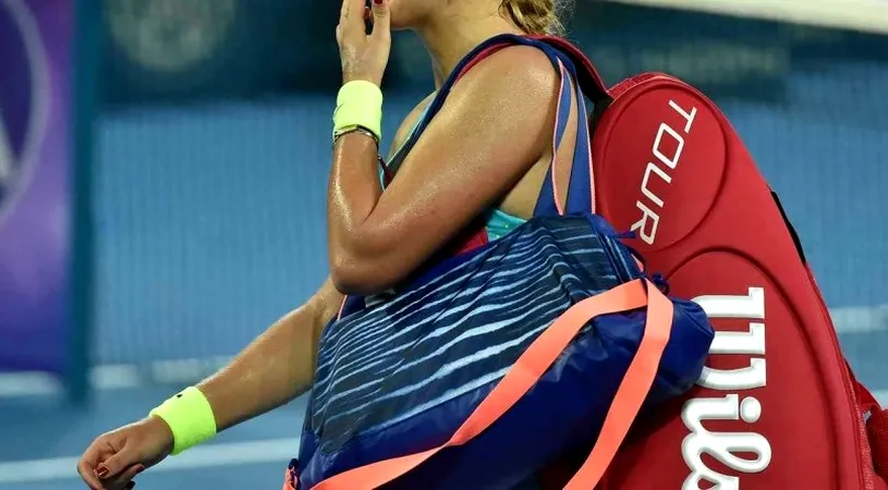 Cel mai negru scenariu posibil: Azarenka s-a retras din cauza unei accidentări în timpul finalei WTA Monterrey. Era prima după 3 ani. VIDEO 