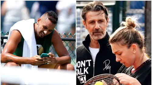 Nick Kyrgios i-a dat mesaj lui Patrick Mouratoglou! Ce a avut să îi spună antrenorului Simonei Halep, după retragerea de la Australian Open: „Inima mea...