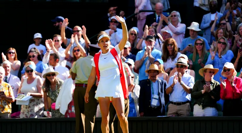 Consolarea primită de Simona Halep după semifinala pierdută la Wimbledon! Românca s-a ales cu un premiu uriaș