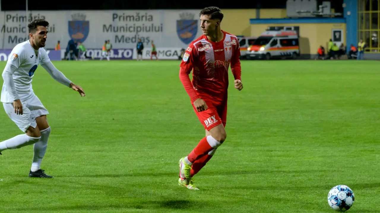 Miculescu se prezintă la „naționala mică” cu două goluri în ultimele runde ale Ligii 1: „Era minutul 89 și am riscat să rămân în atac, ne-am făcut fericiți fanii”