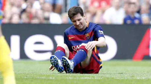 FOTO | Recuperare „extraterestră” făcut de Messi. Ce a postat pe Facebook starul Barcelonei