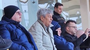 Miliardarii frigului! Familia Surkis a rezistat vremii din Antalya, în timp ce Mircea Lucescu a luat o decizie înțeleaptă la cei 78 de ani ai săi, în timpul partidei FCSB - Dinamo Kiev