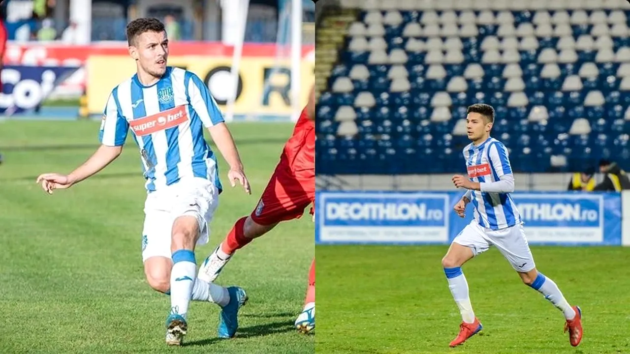 Ignorați până acum de antrenorii lui Poli Iași, Francisc Cristea și Alex Zaharia au jucat titulari la Mediaș și au marcat primele lor goluri în Liga 1
