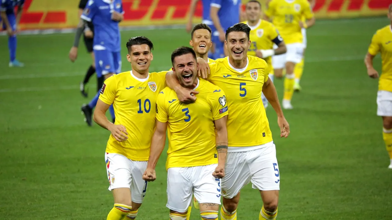 România, debut în forță și goluri superbe cu Liechtenstein! Alin Toșca, prima reușită la echipa națională