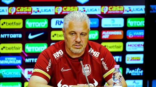 Marius Șumudică a anunțat strategia pentru returul CFR – Steaua Roșie Belgrad. „Suntem obligați să facem asta!” Noi săgeți către FCSB și Universitatea Craiova
