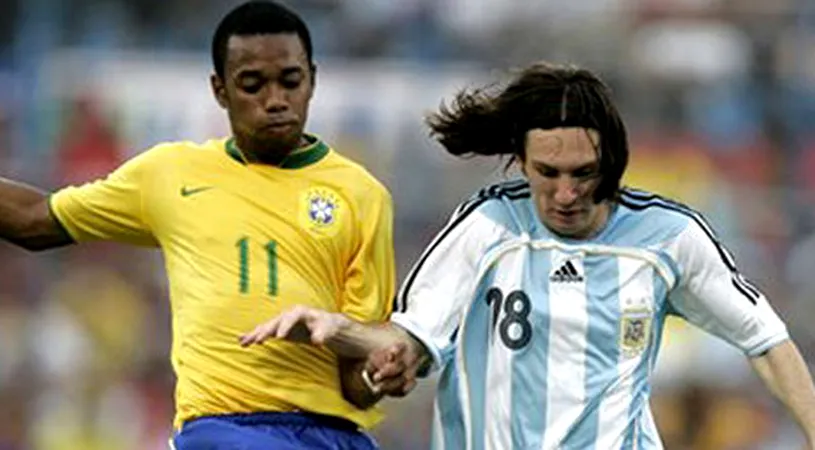 VIDEO Robinho, peste Messi? **