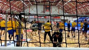 Naționala masculină de handbal, victorie într-un meci amical cu Georgia! Partida s-a disputat în sala Dinamo din București
